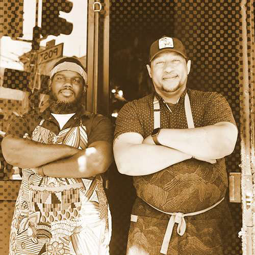 Nelson German & Leonard Roberts III