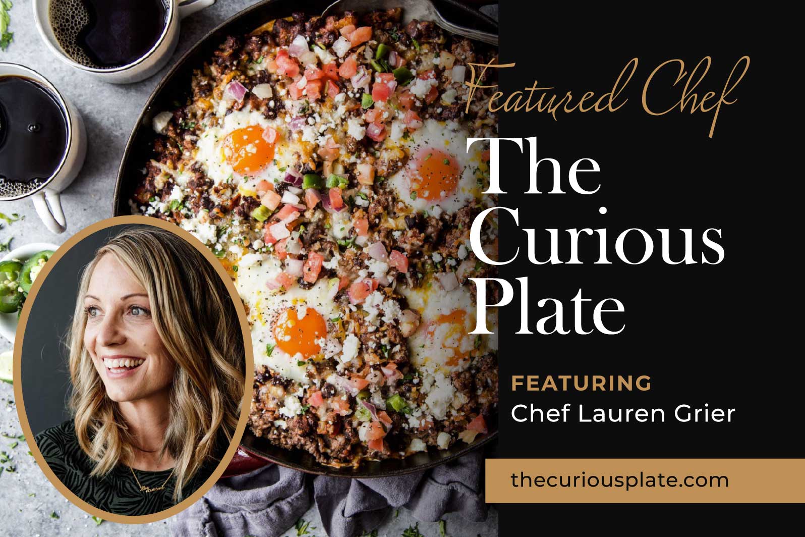 Chef Lauren Grier from The Curious Plate