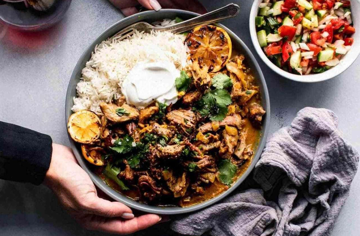 slow cooker curry lamb