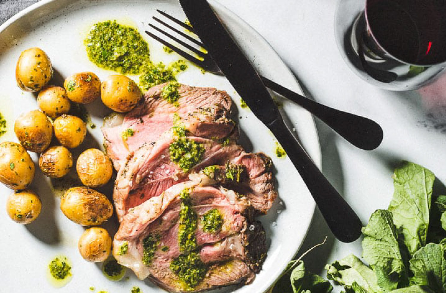 Sous Vide Leg of Lamb