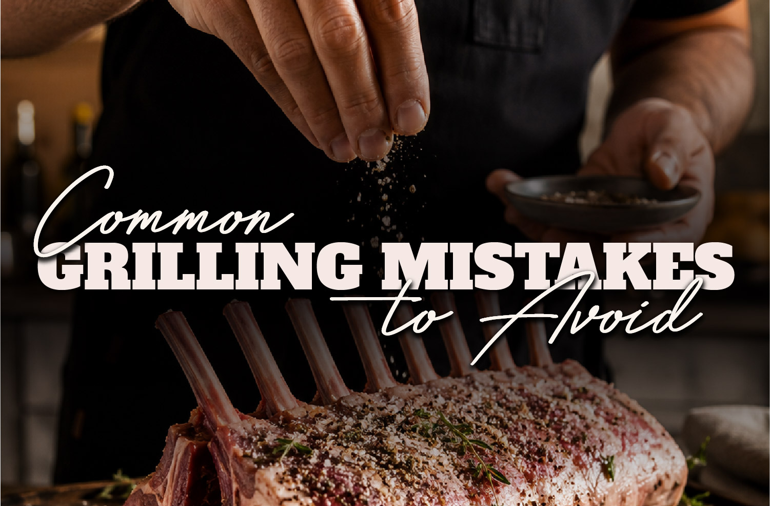 Flipping Lamb Chops