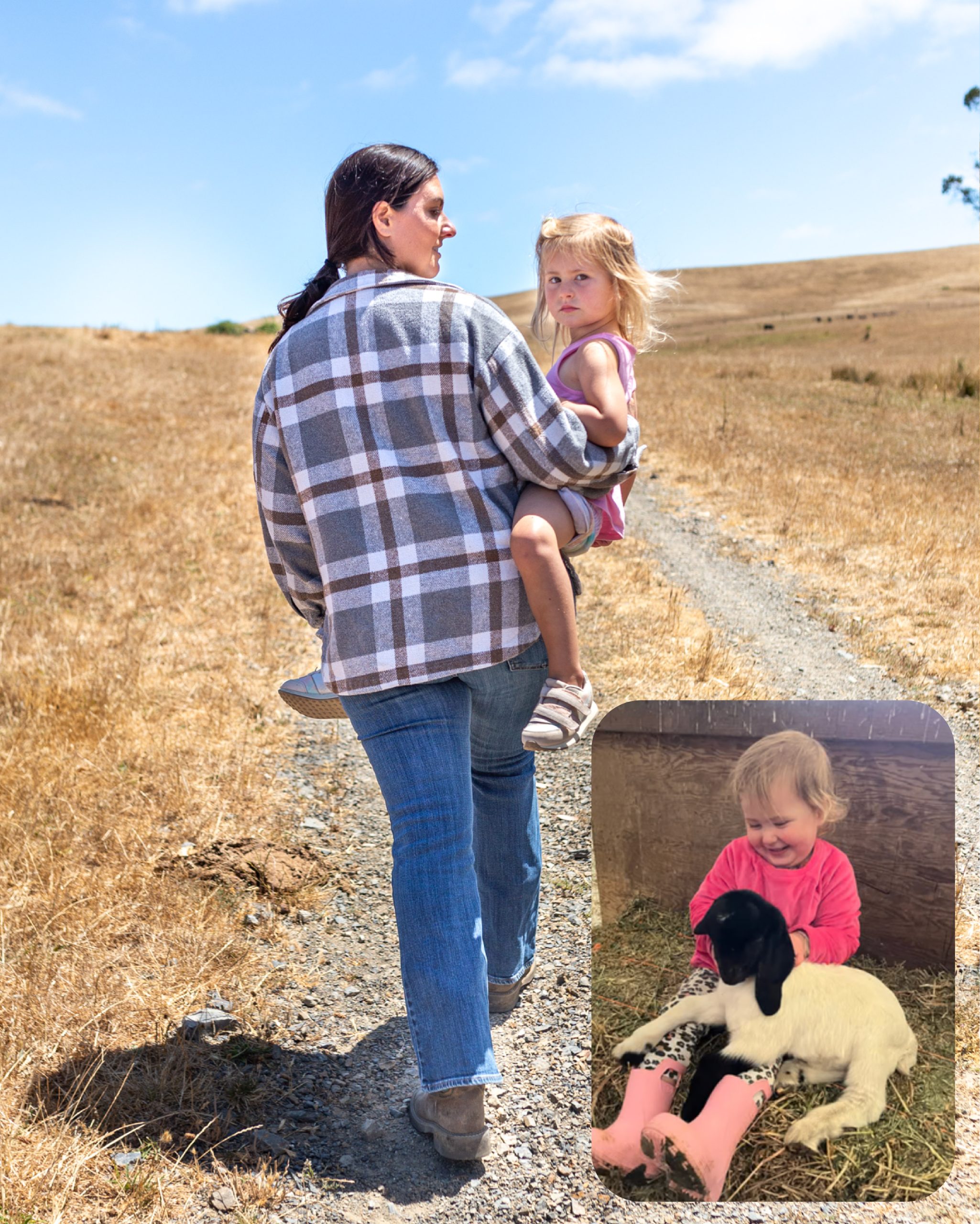 Mandy Schmidt and daughter