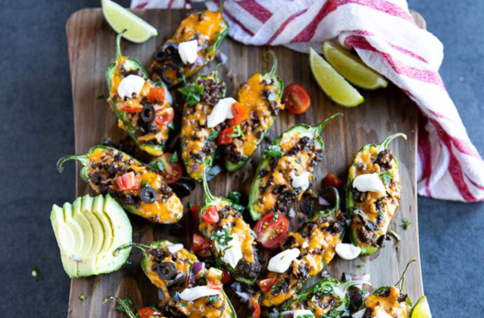 Ground Lamb Jalapeño Poppers